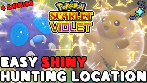 shiny hunting scarlet and violet|easy pokemon violet shiny hunts.